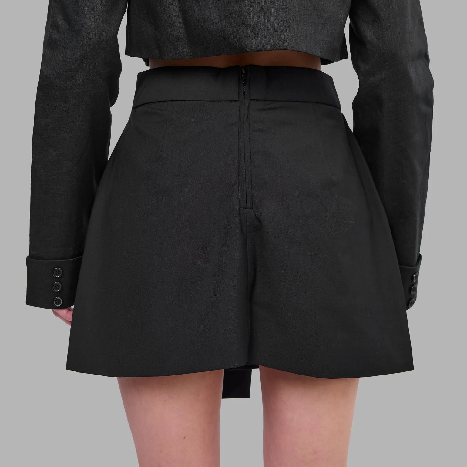 BLVCK Kuwait | Blvck Signature Tie-Front Skirt