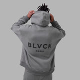 BLVCK Kuwait | Blvck Hoodie 'Grey'