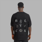 BLVCK Kuwait | Blvck Floral Logo Tee