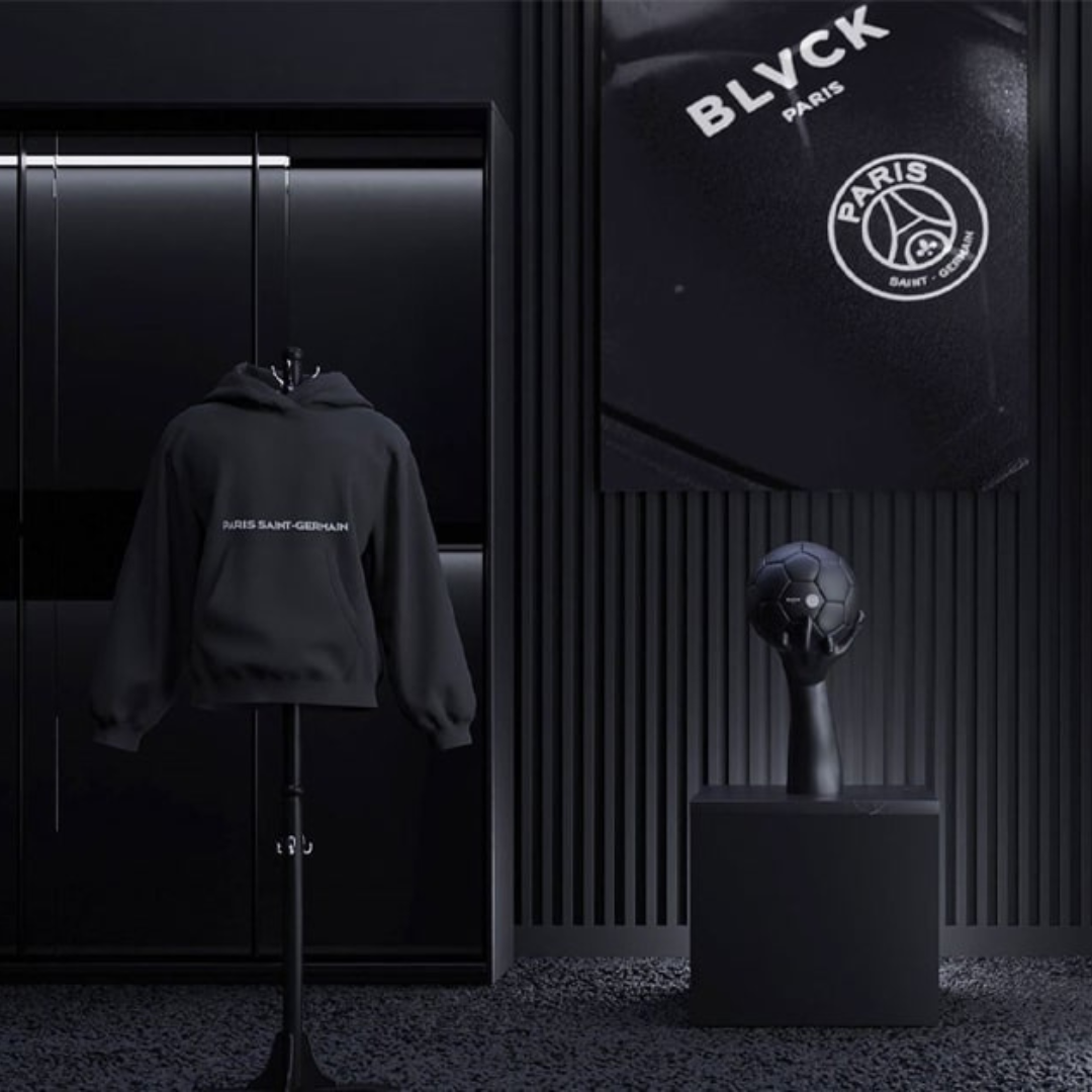 Paris Saint-Germain and Blvck Launch a Monochrome Collaboration