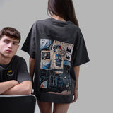 BLVCK Kuwait | Blvck x Basquiat 'Artwork' Tee - Women