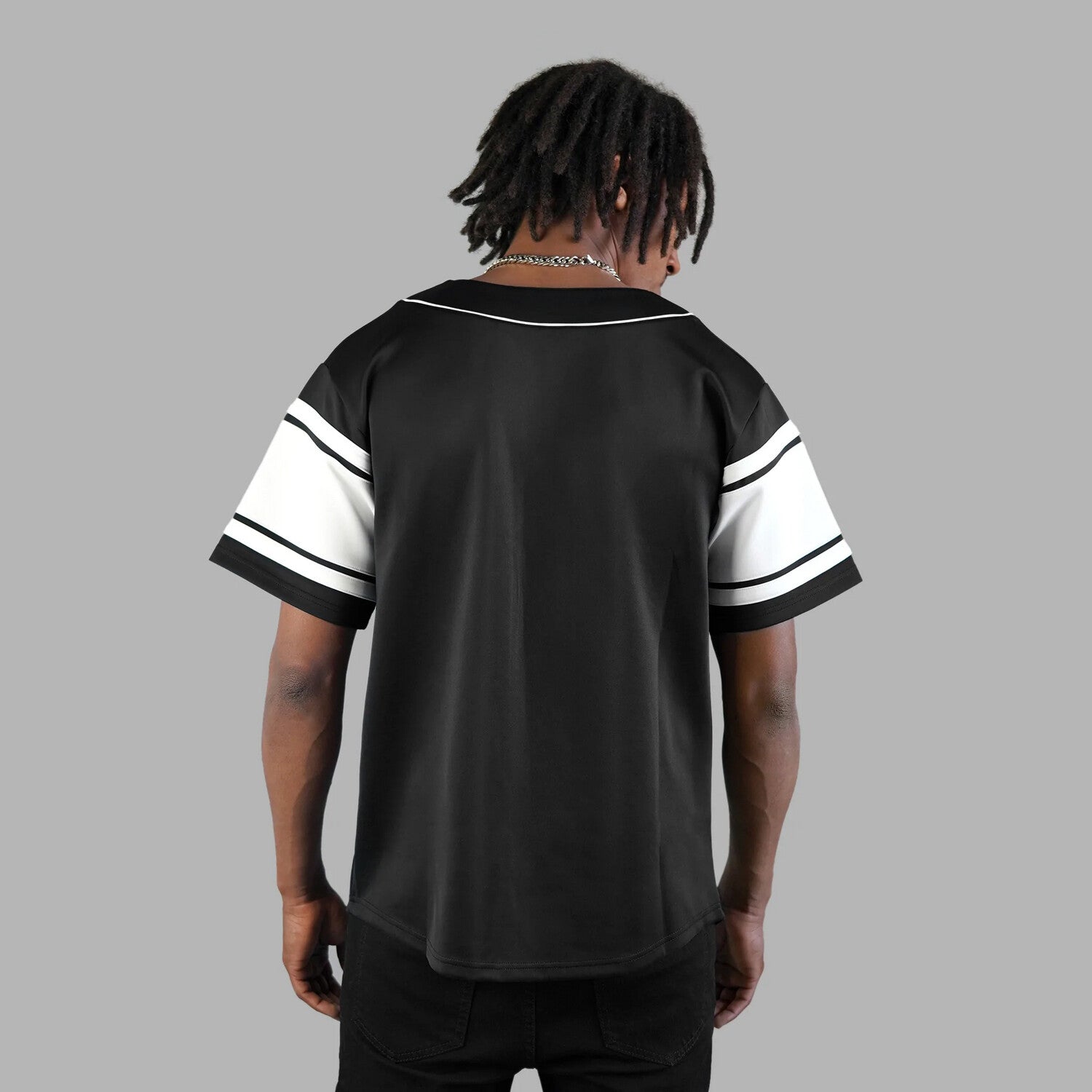 'Blvck x Whte' Jersey | BLVCK Kuwait