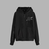 Blvck Hoodie Zipper Roses | BLVCK Kuwait