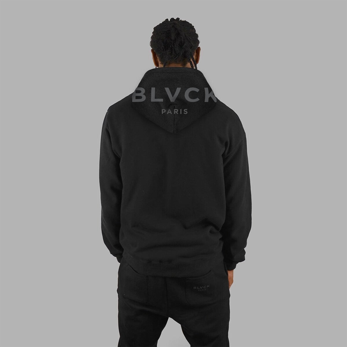 Blvck Hoodie Zipper Roses | BLVCK Kuwait