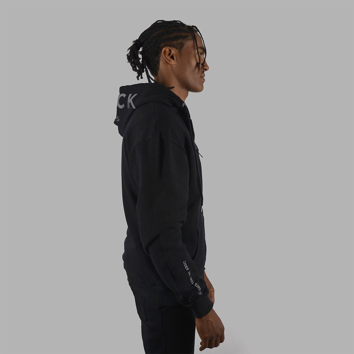 Blvck Hoodie Zipper Roses | BLVCK Kuwait