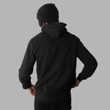 Blvck Monogram Torn Hoodie