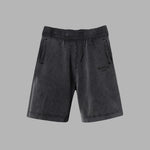 Acid Wash Shorts Black | BLVCK Kuwait