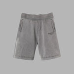 Acid Wash Shorts Grey | BLVCK Kuwait