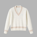 Blvck Knit V-Neck Sweater