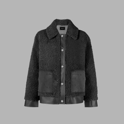 BLVCK Kuwait | Blvck Shearling Jacket