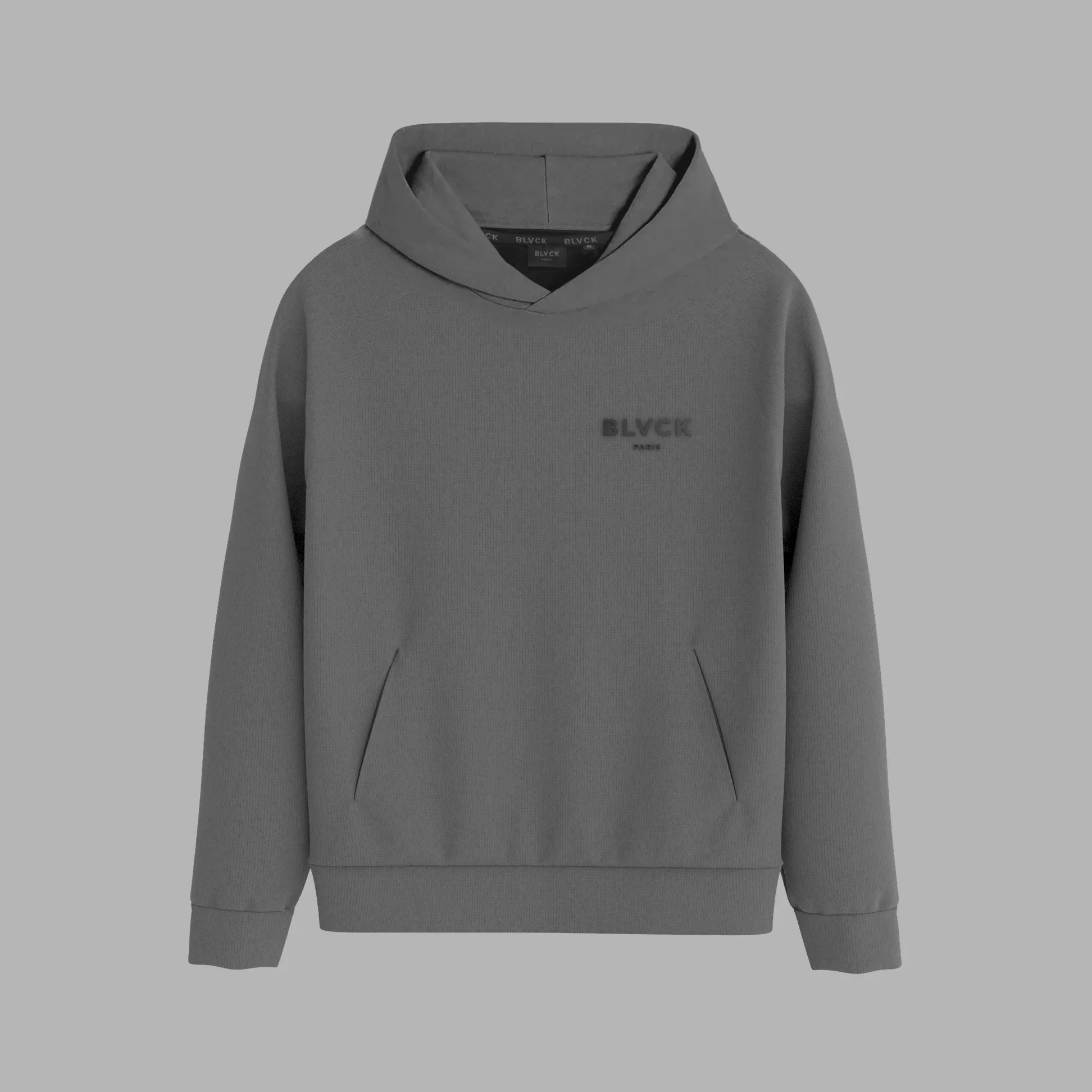 Blvck Hoodie 'Grey' | BLVCK Kuwait