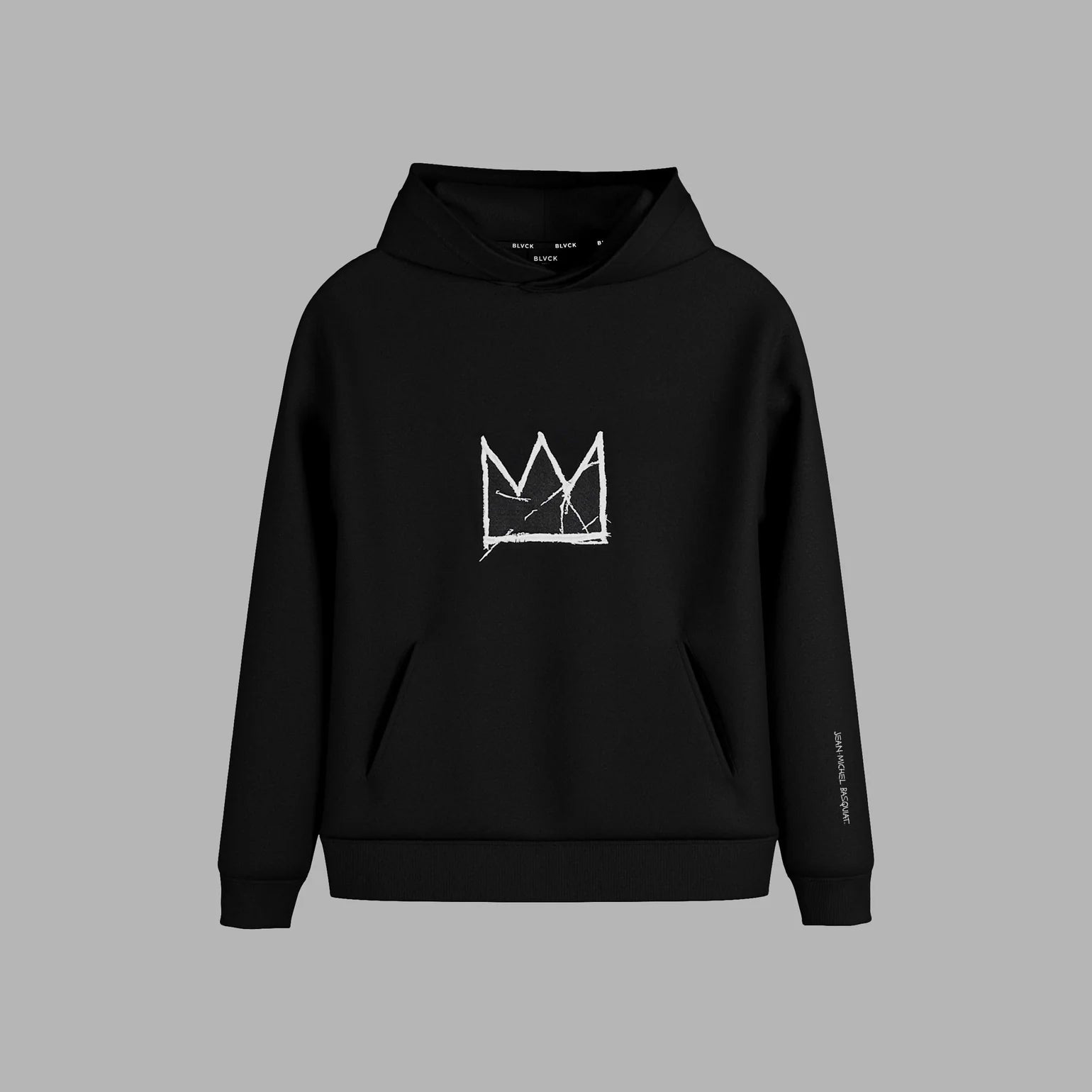 BLVCK Kuwait | Blvck x Basquiat 'Crown' Hoodie 