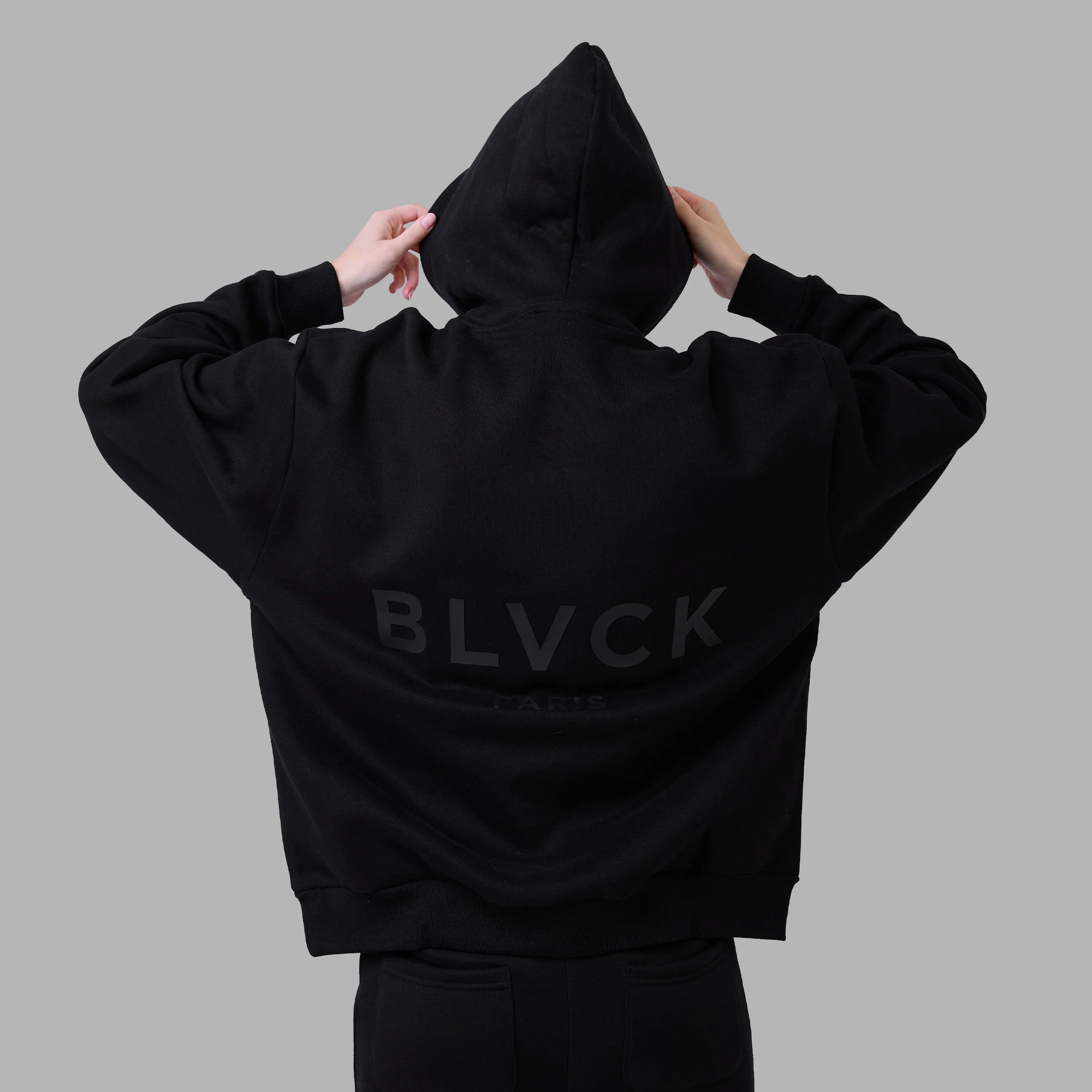 BLVCK Kuwait | Blvck Hoodie 'Black' - Women