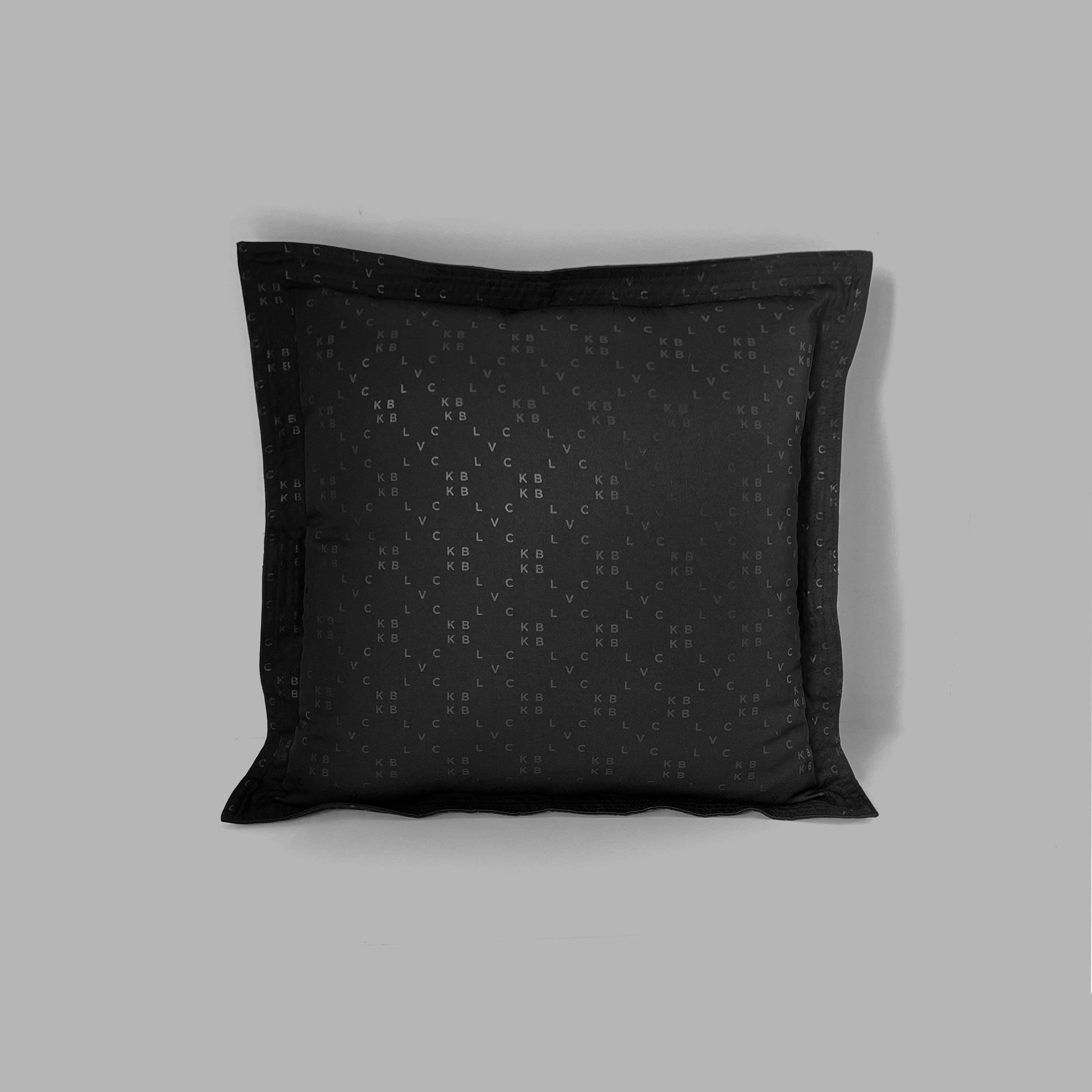 Blvck 'Monogram' Square Pillowcase | BLVCK Kuwait
